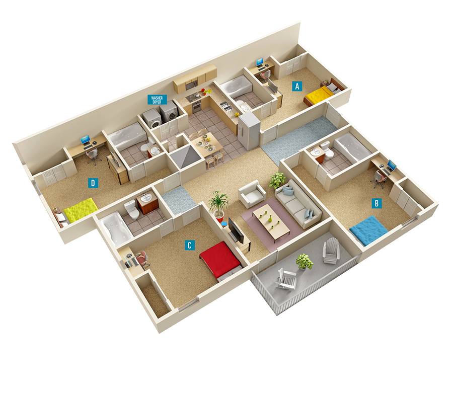 Clemson University Subleases Rent College Pads