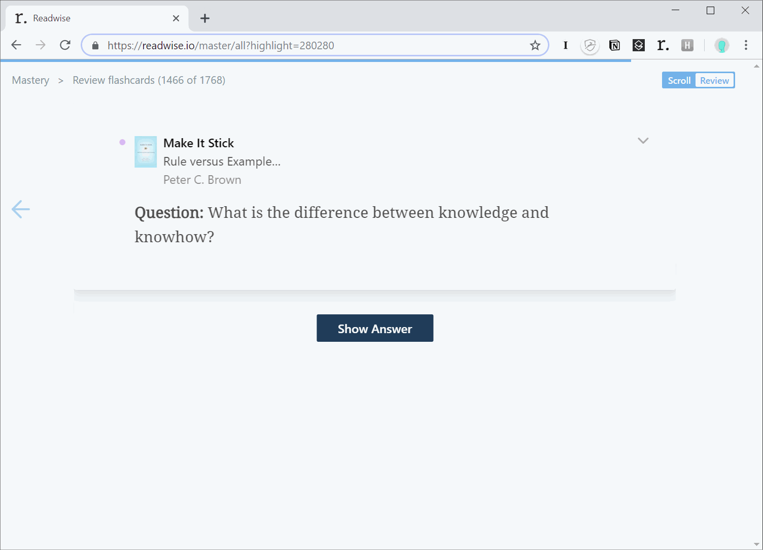 difference between knohow and knowledge