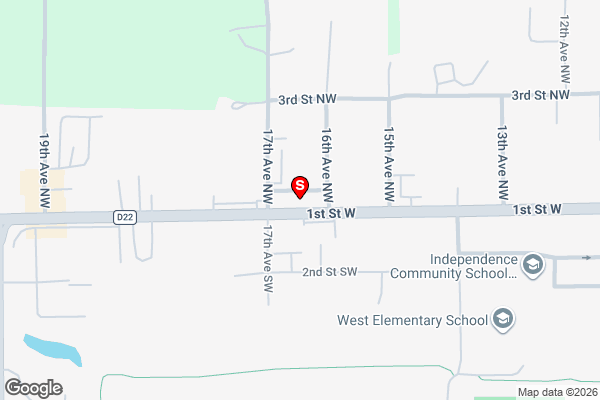 1640 1st Street West, Independence, IA 50644