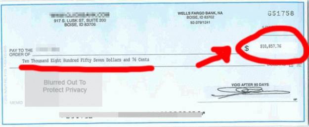 Rebate Processor Proof of Payment