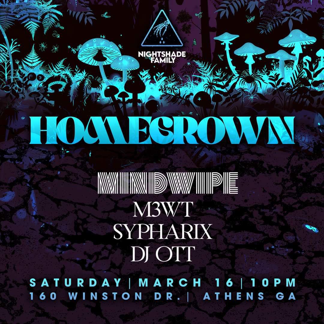 Homegrown: Mindwipe, M3WT, Sypharix and DJ Ott