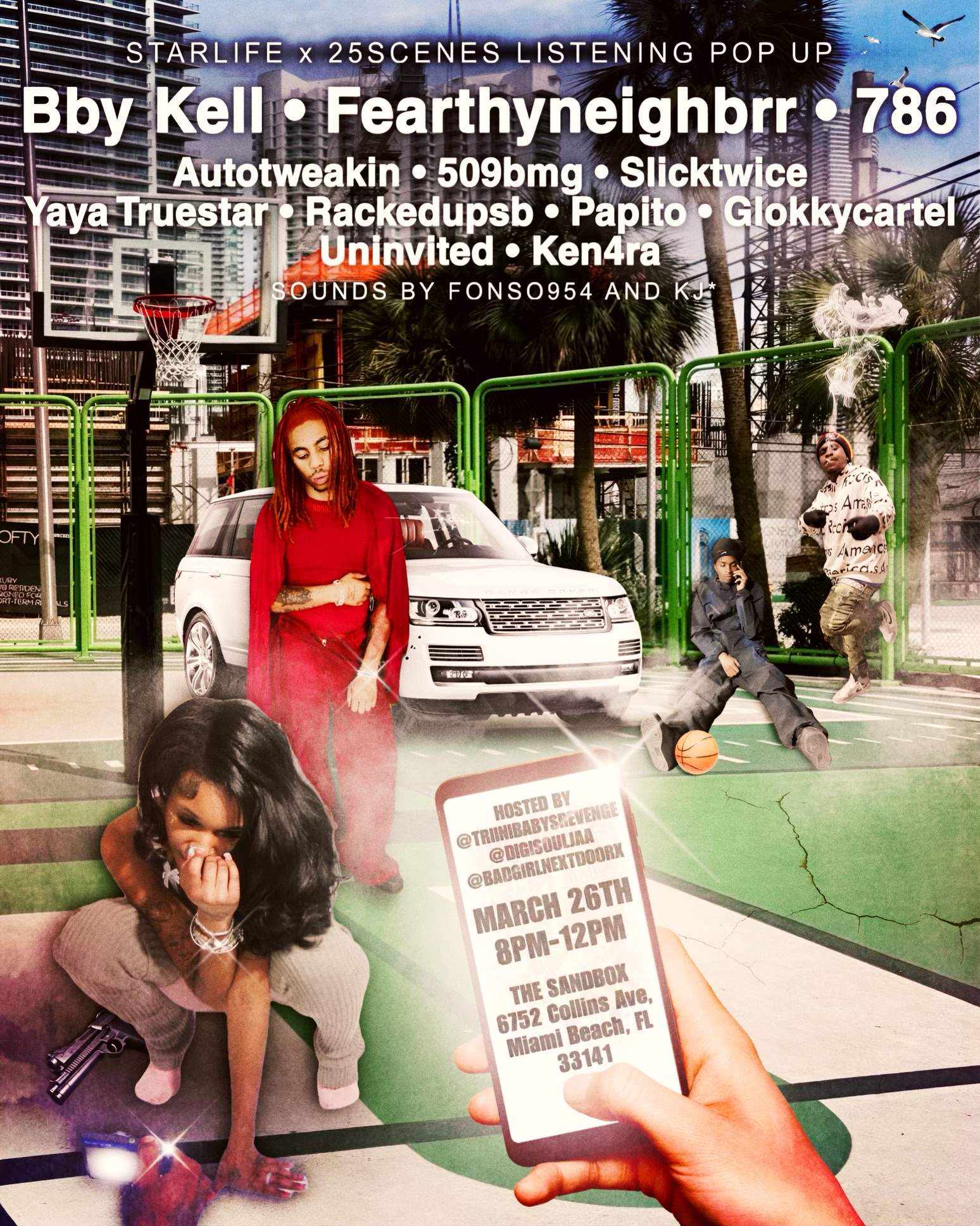 Starlife Ent. & 25 Scenes Pop Up