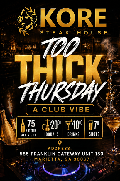 Too Thick Thursday’s 