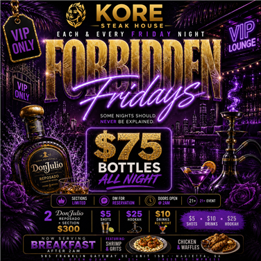 Forbidden Friday’s @Kore Nightlife 