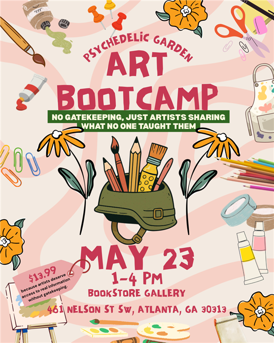 Psychedelic Garden Art Bootcamp