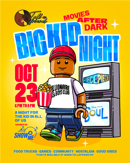 Tell a Friend Presents " Movies After Dark " 