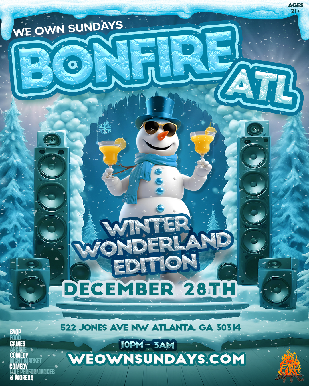 BONFIRE ATL SUNDAY
