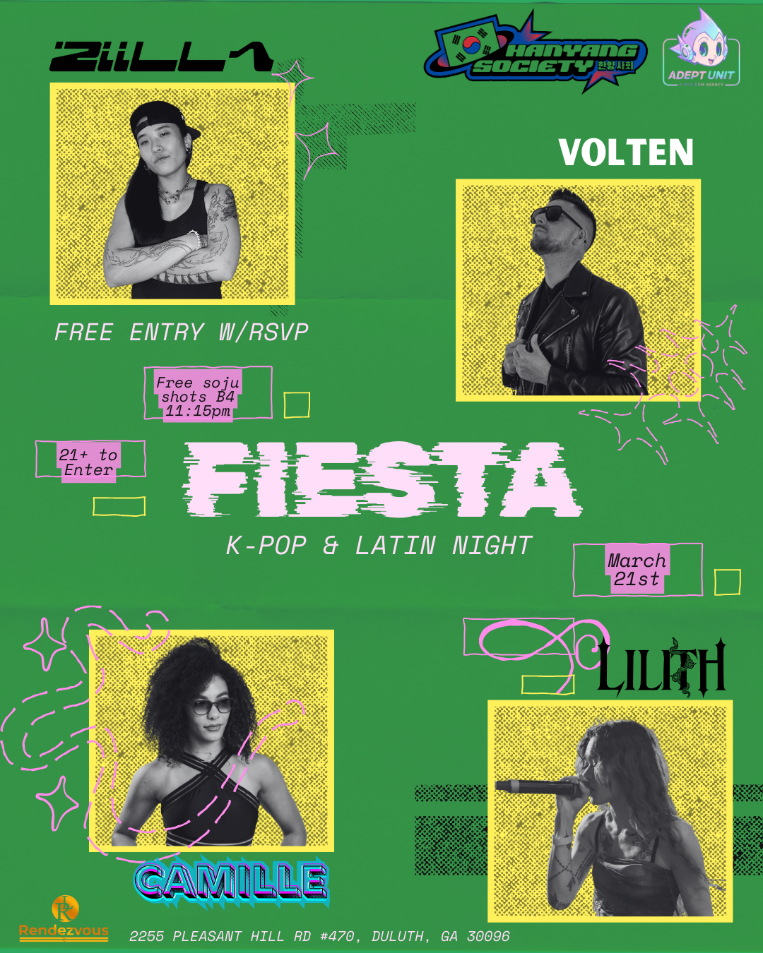 Fiesta K-pop Latin night
