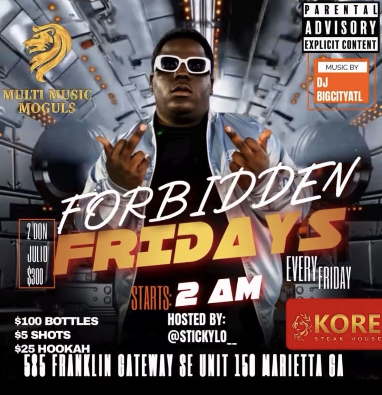 Forbidden Friday’s Wit Sticky Lo