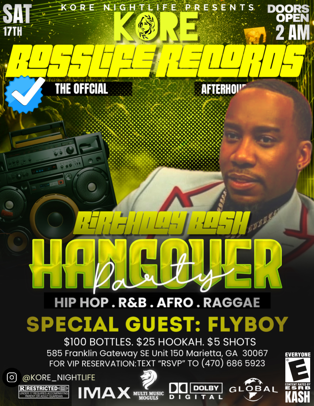 Sticky Lo Saturday’s “After Dark”