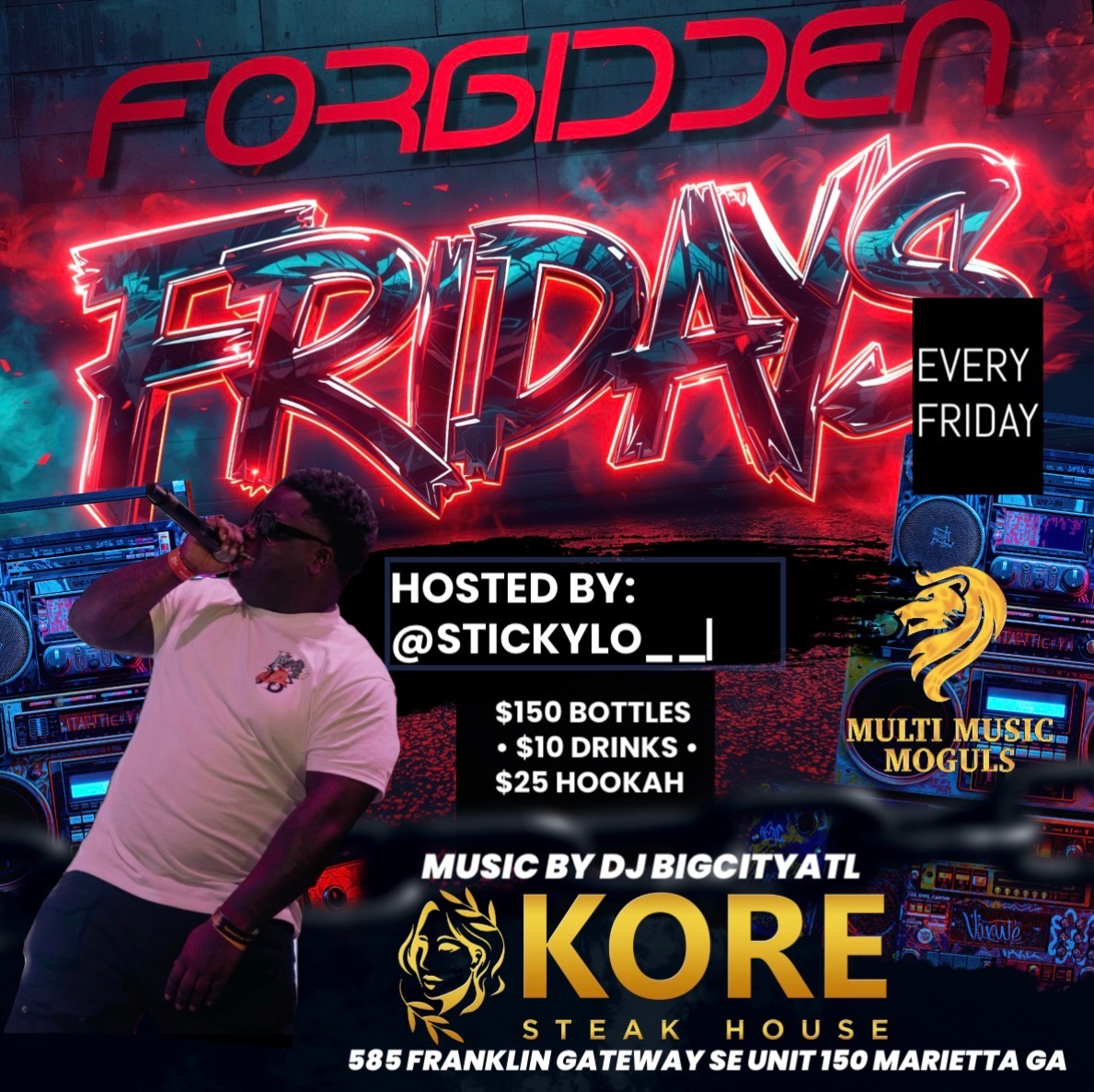 Forbidden Friday’s Wit Sticky Lo