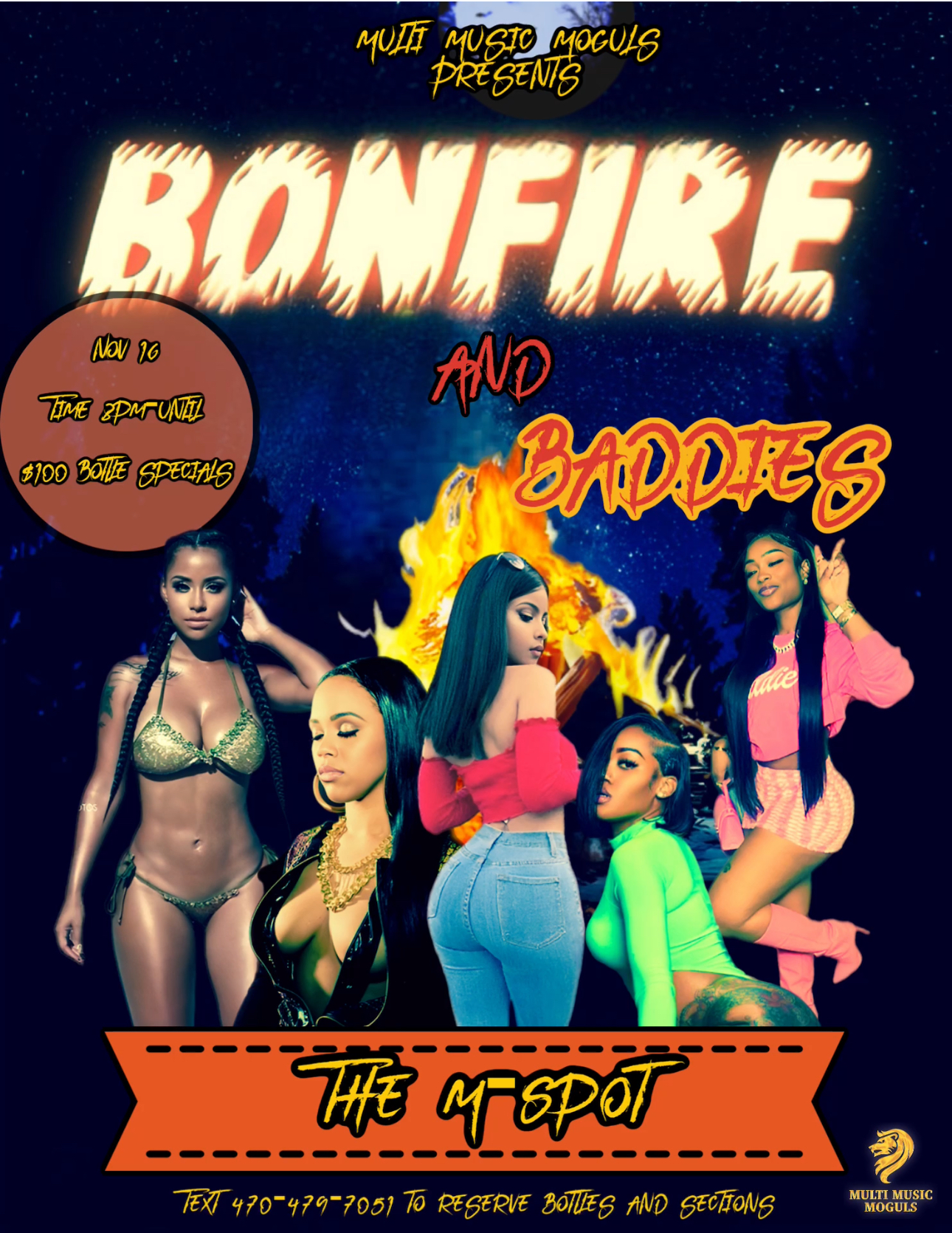 “Bonfire & Baddies”