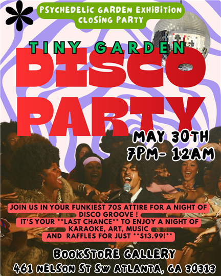 Tiny Garden Disco Party