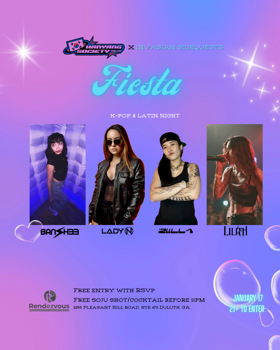 Fiesta K-pop Latin night