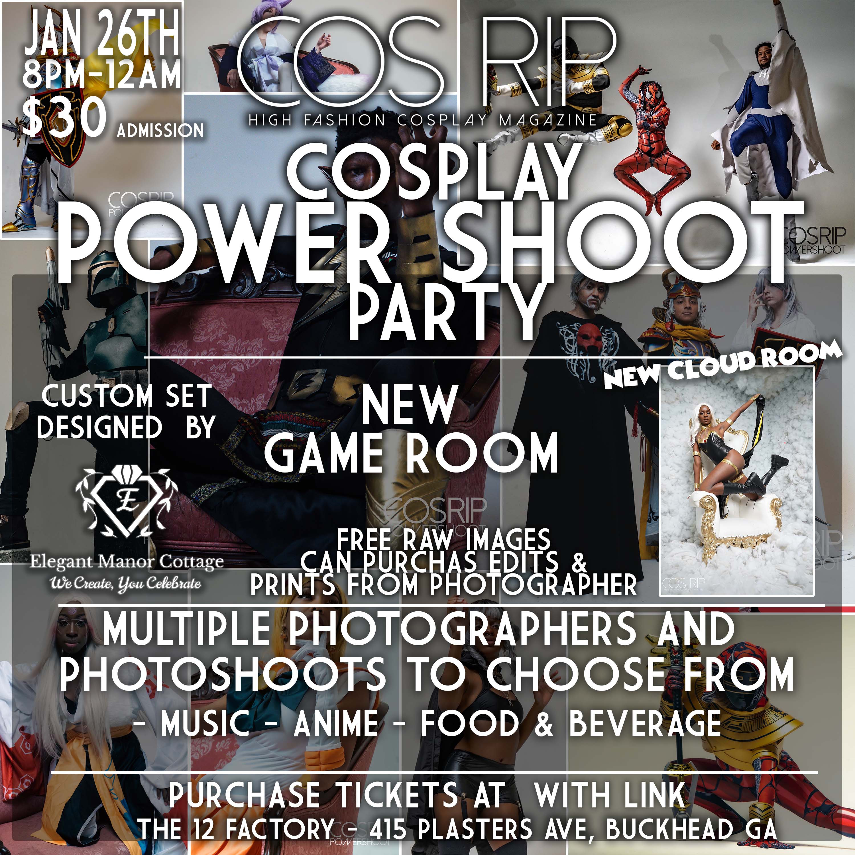 COSPLAY POWERSHOOT PARTY 