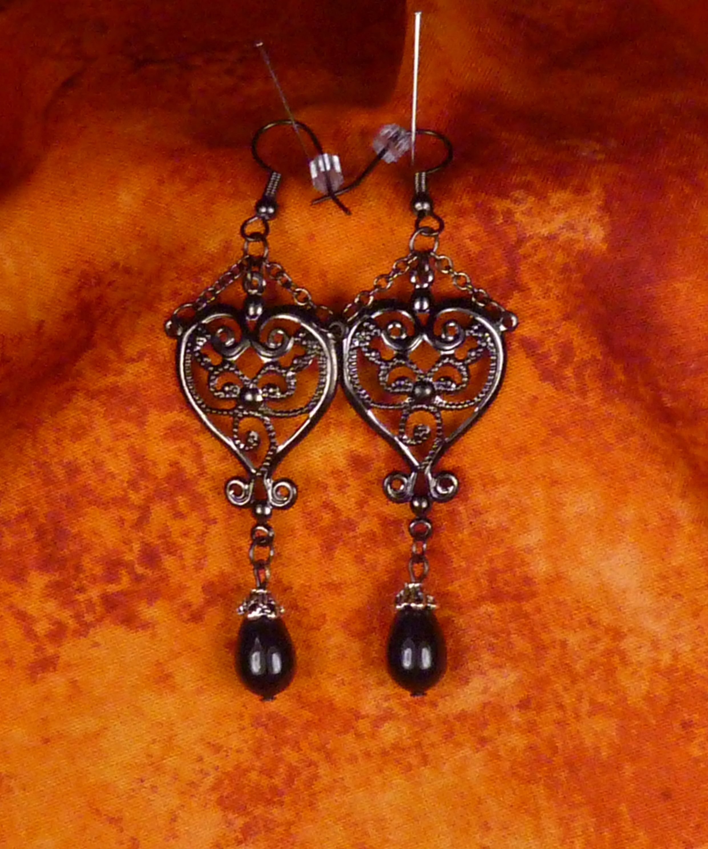 gothic victorian earrings