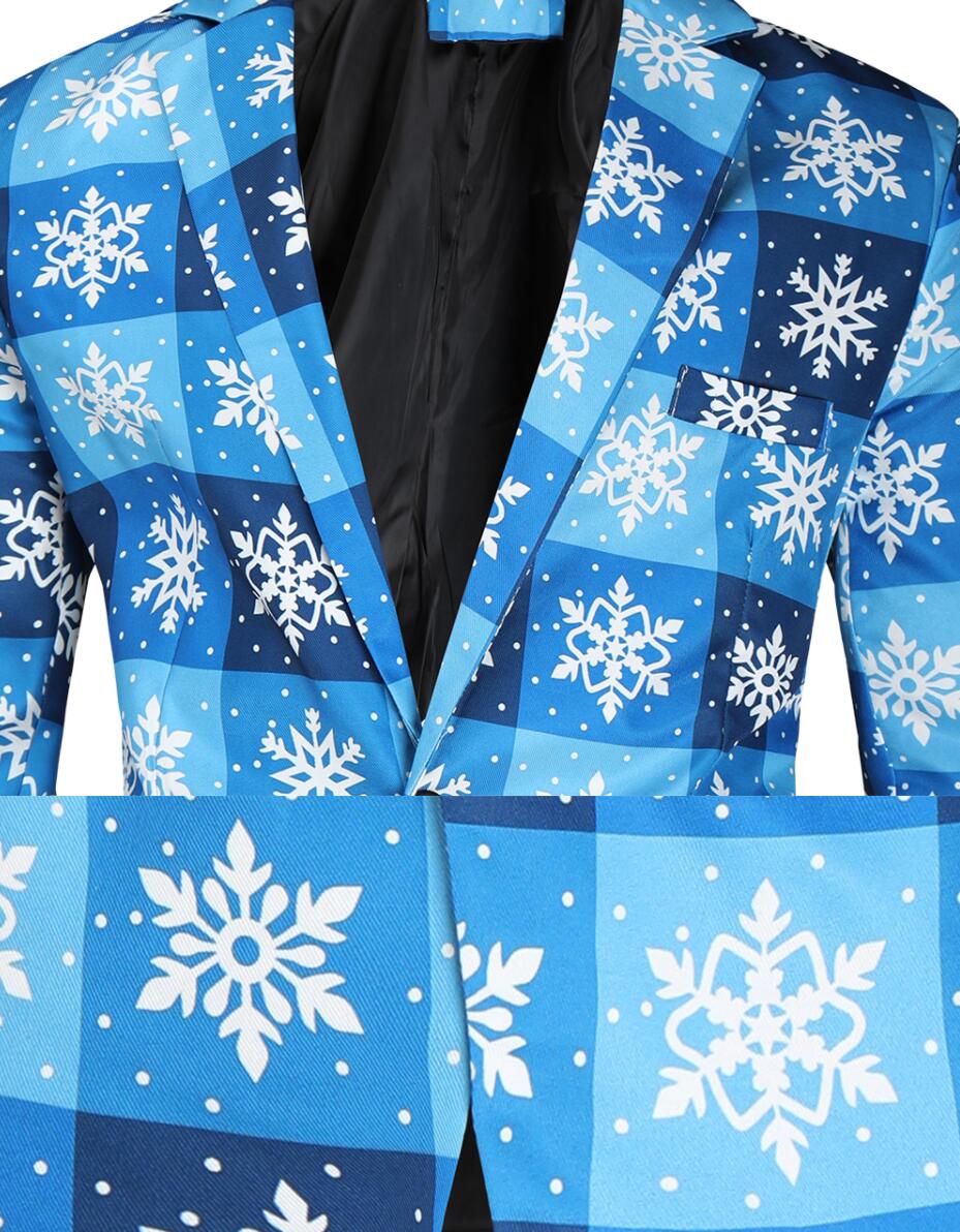snowflake suit jacket