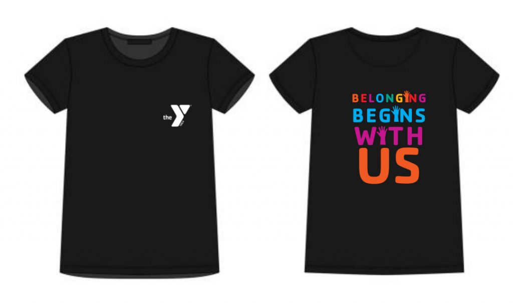 Belonging Begins With Us T shirt Proof
