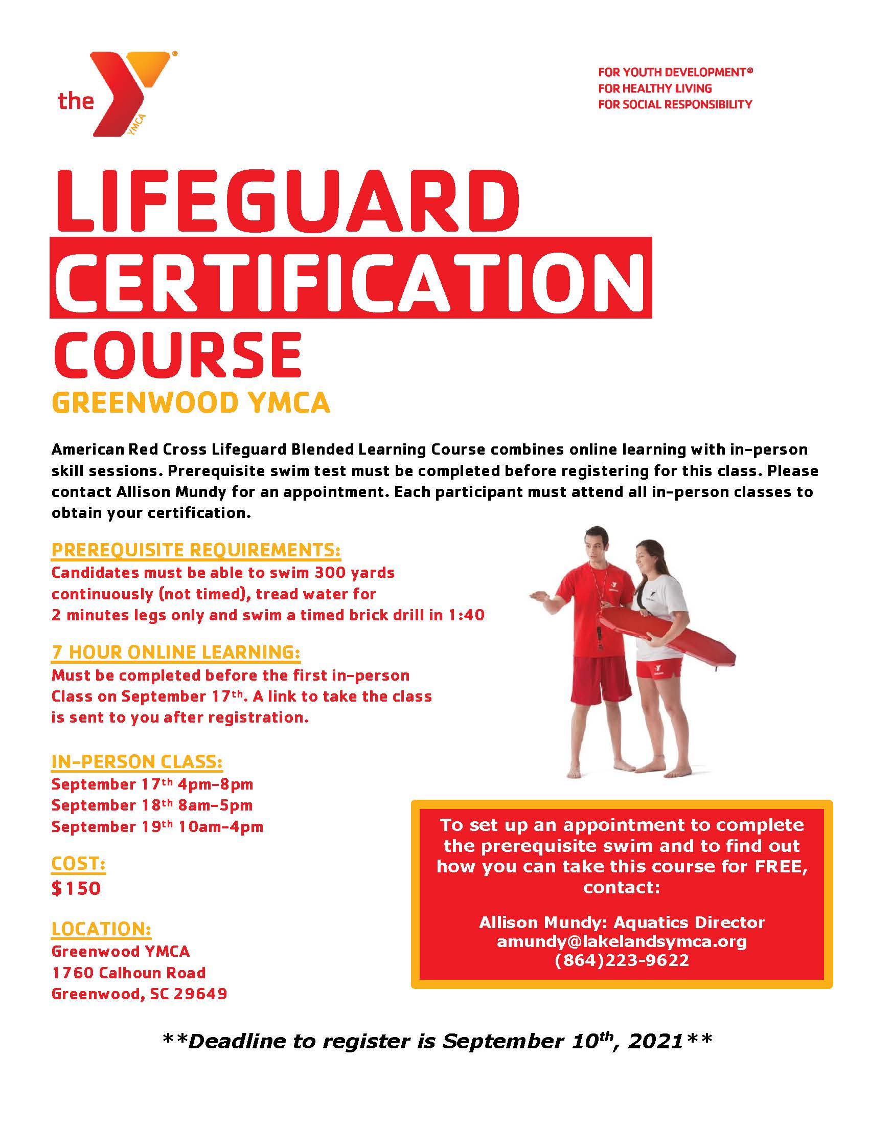 GREENWOOD YMCA Lakelands Region YMCA