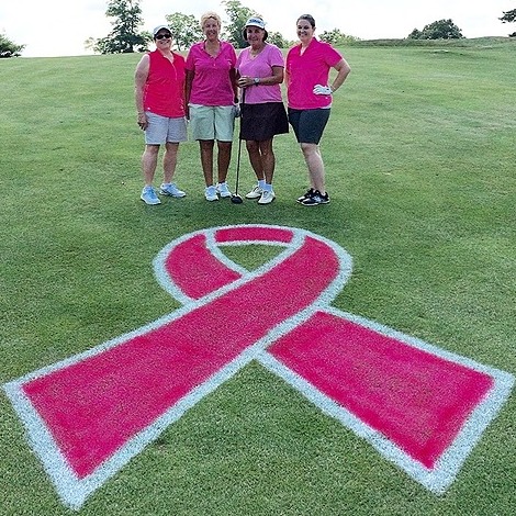 Relay for Life Ribbon Stencil – Beatrice Mary Family YMCA