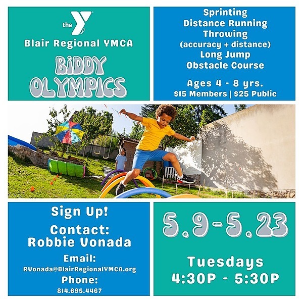 Biddy Olympics Blair Regional YMCA
