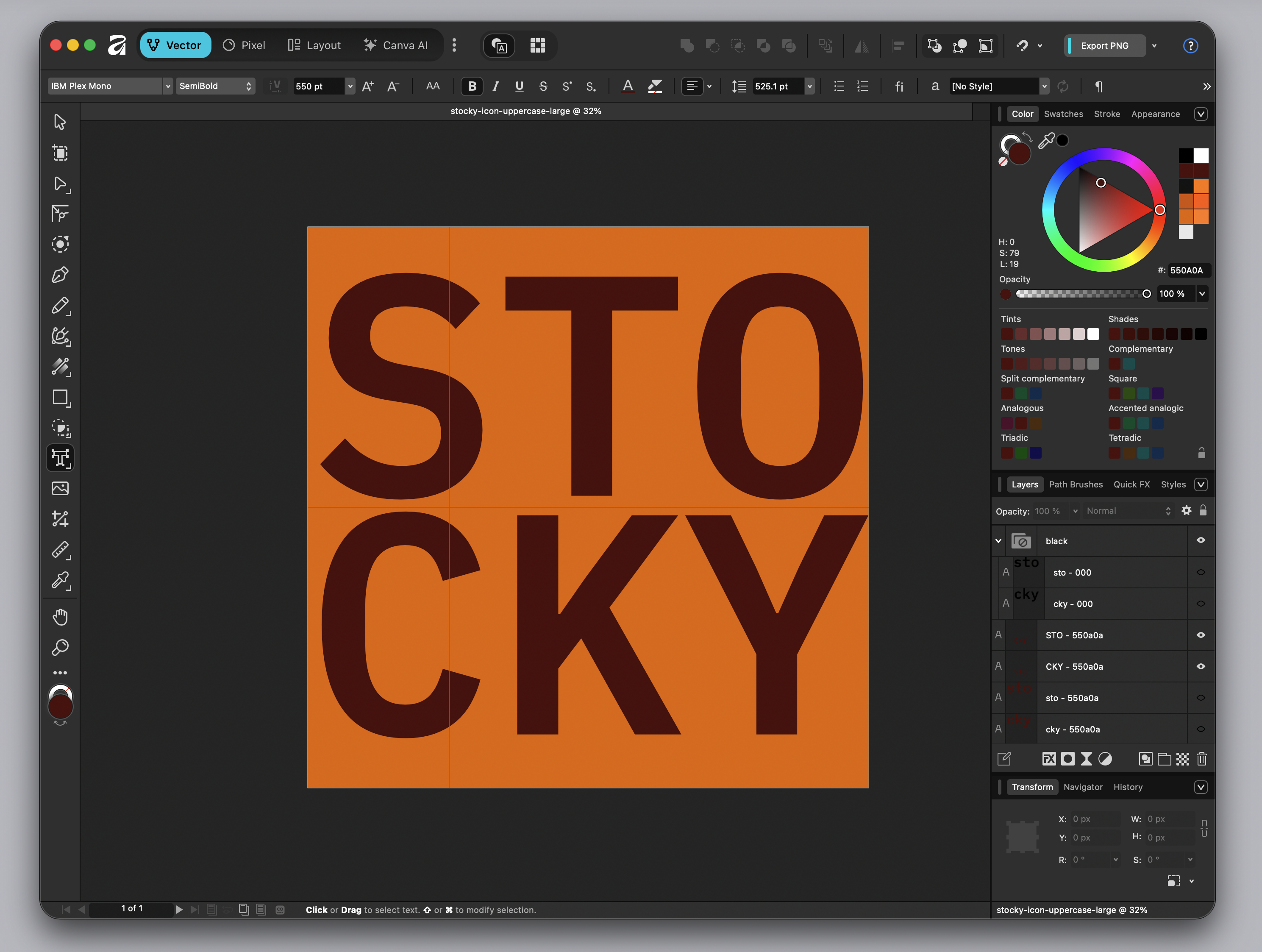 Stocky icon