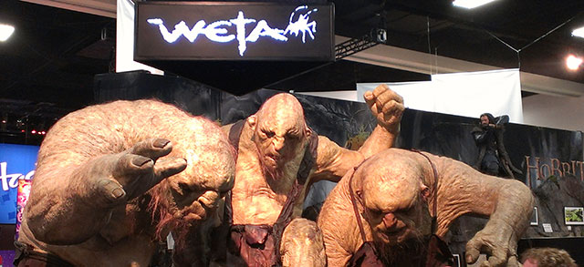 The Hobbit's Trolls from Weta