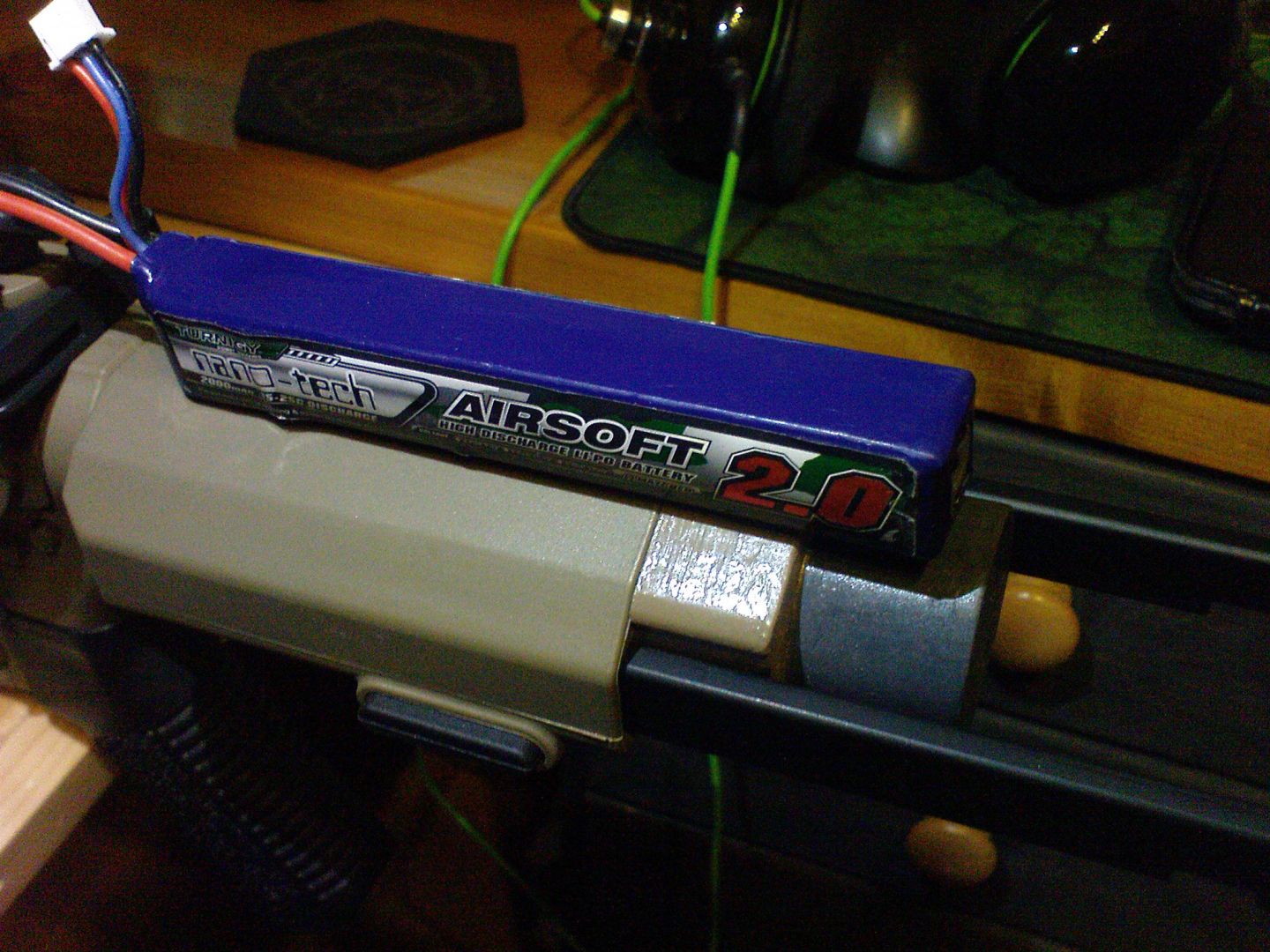 Airsoft Ares Amoeba Battery compartment extension Long am013/014 Redpah