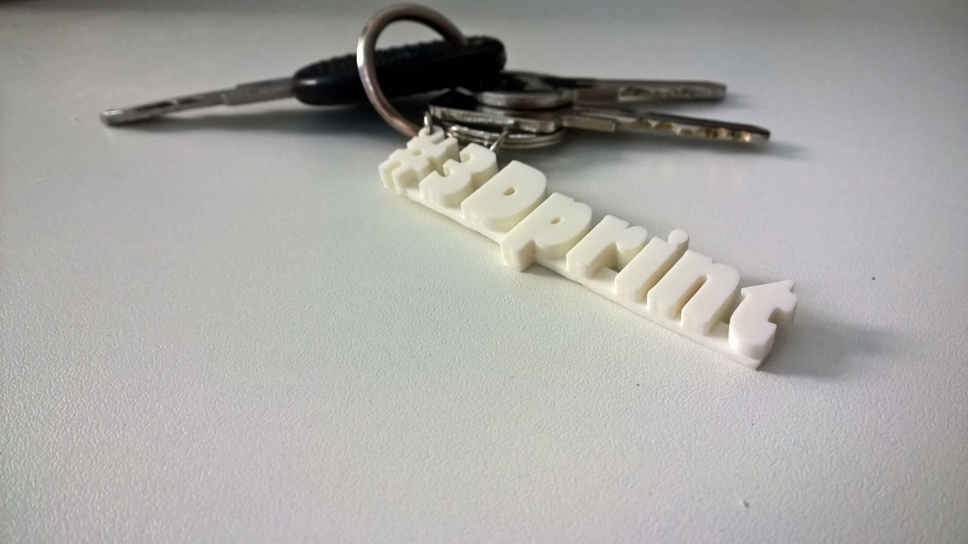 3d Print Keychain Redpah