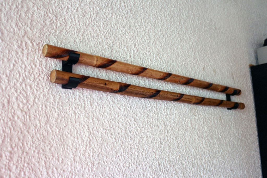 Escrima Stick Wall Mount Redpah