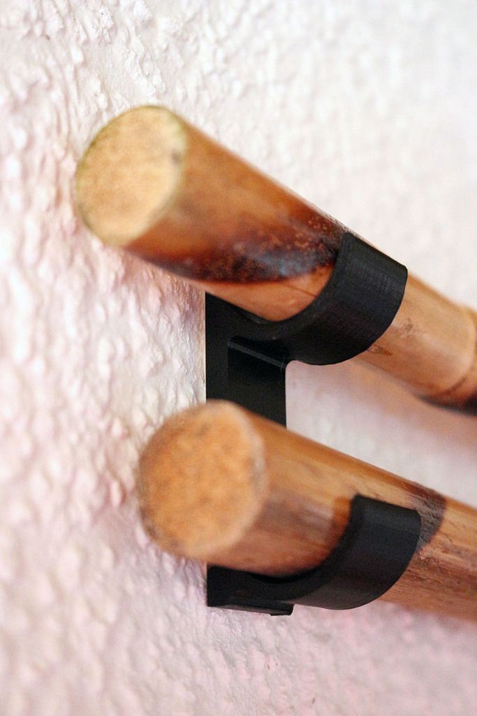 Escrima Stick Wall Mount Redpah