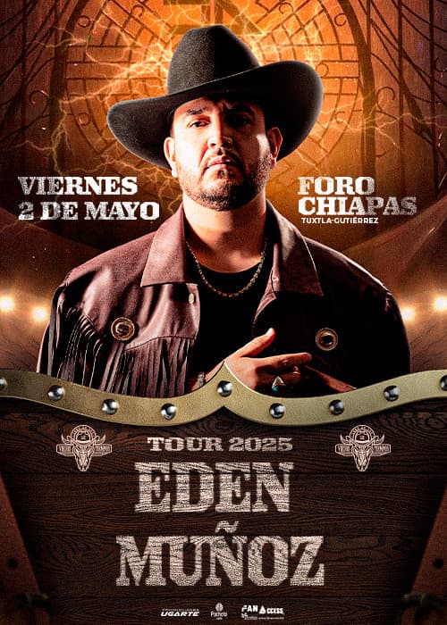 Boletos para Edén Muñoz Tour 2025 en Fan Access