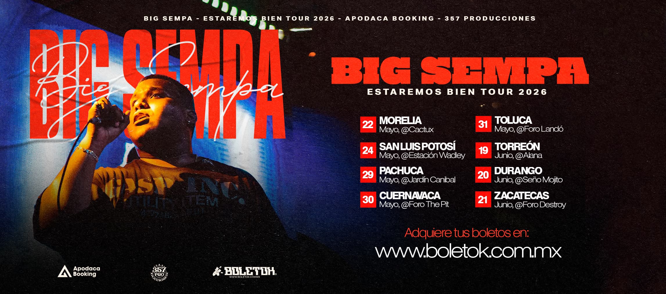 Estaremos Bien Tour 2026