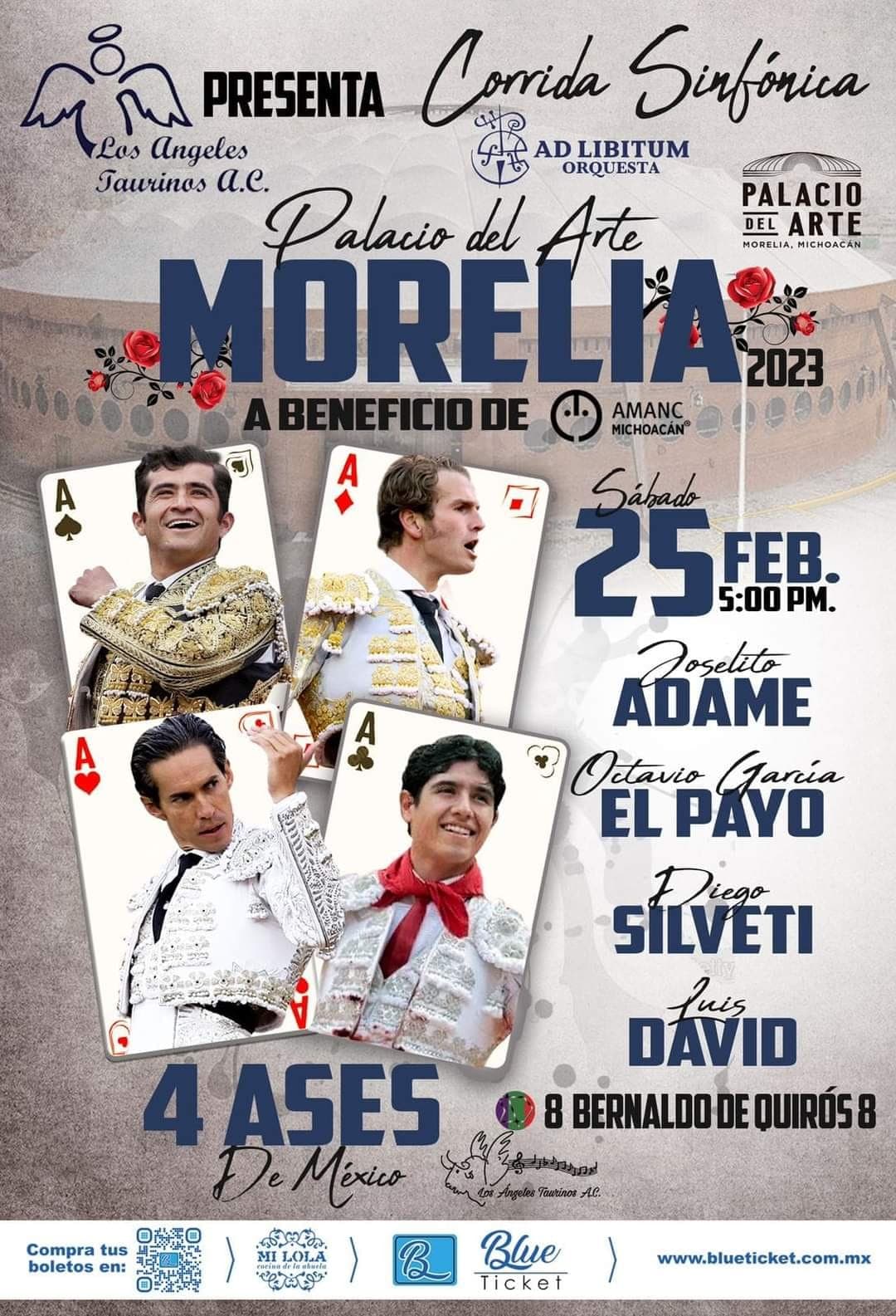 undefined CORRIDA SINFONICA MORELIA Blue Tickets