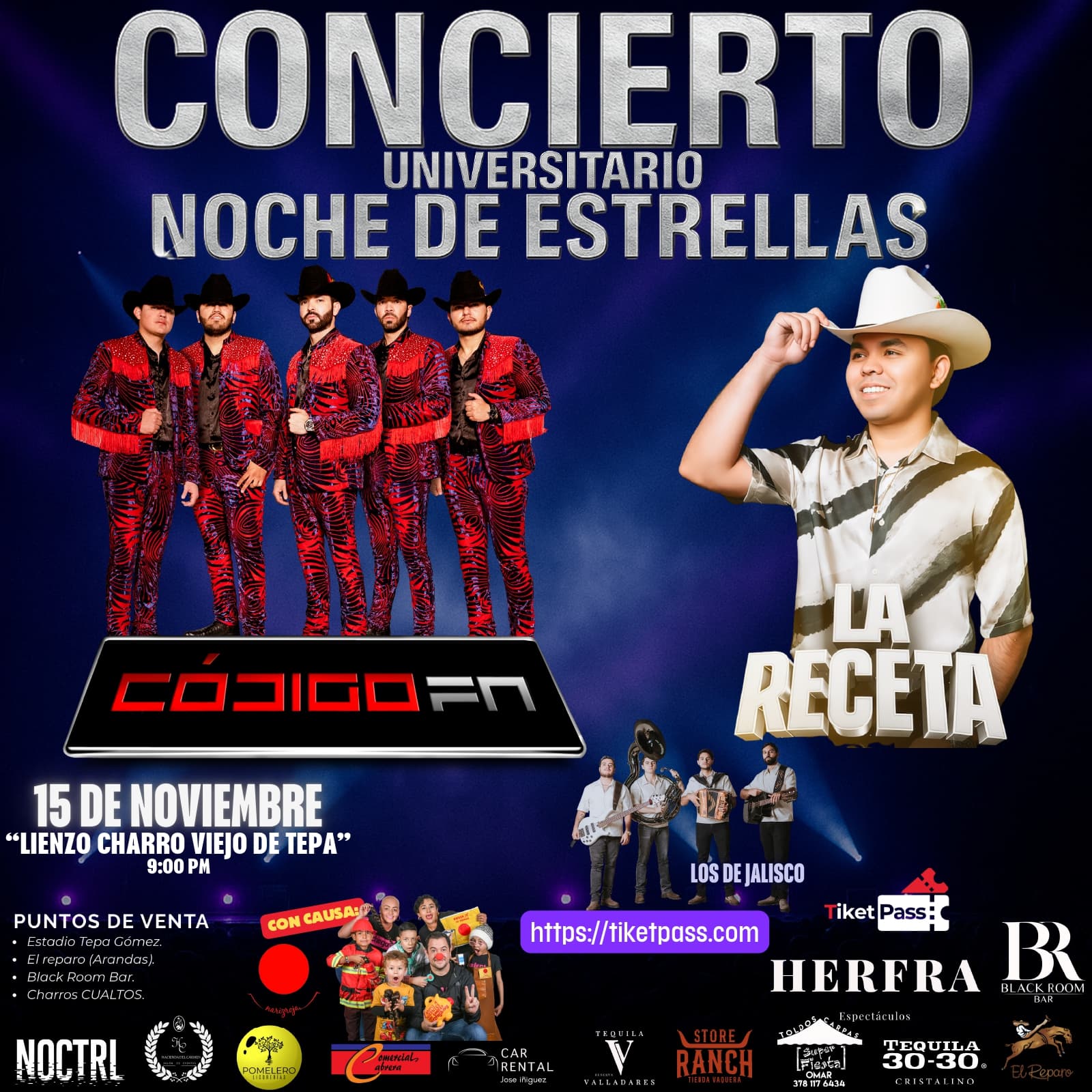 CODIGO FN y LA RECETA - TIKETPASS