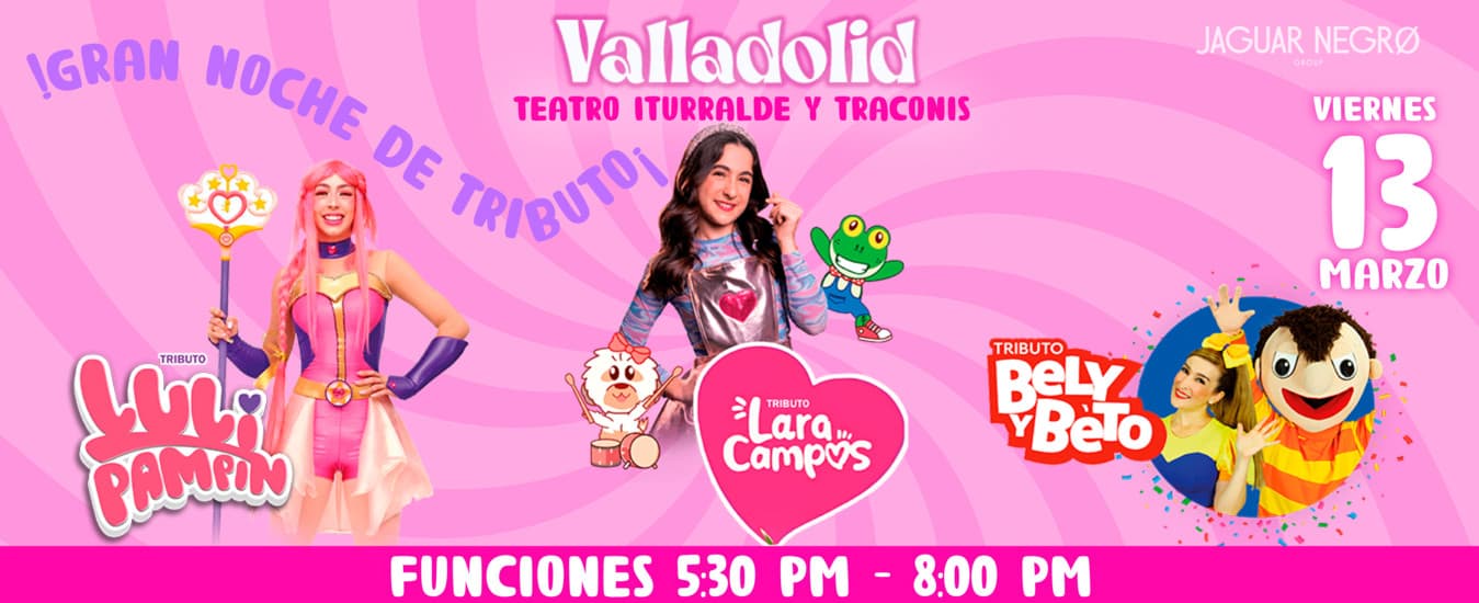 Lara Campos, Luli Pampin y Bely y Beto