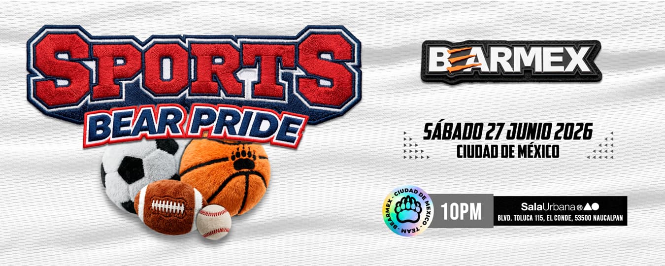 SPORTS BEAR PRIDE 2026 by BearMex