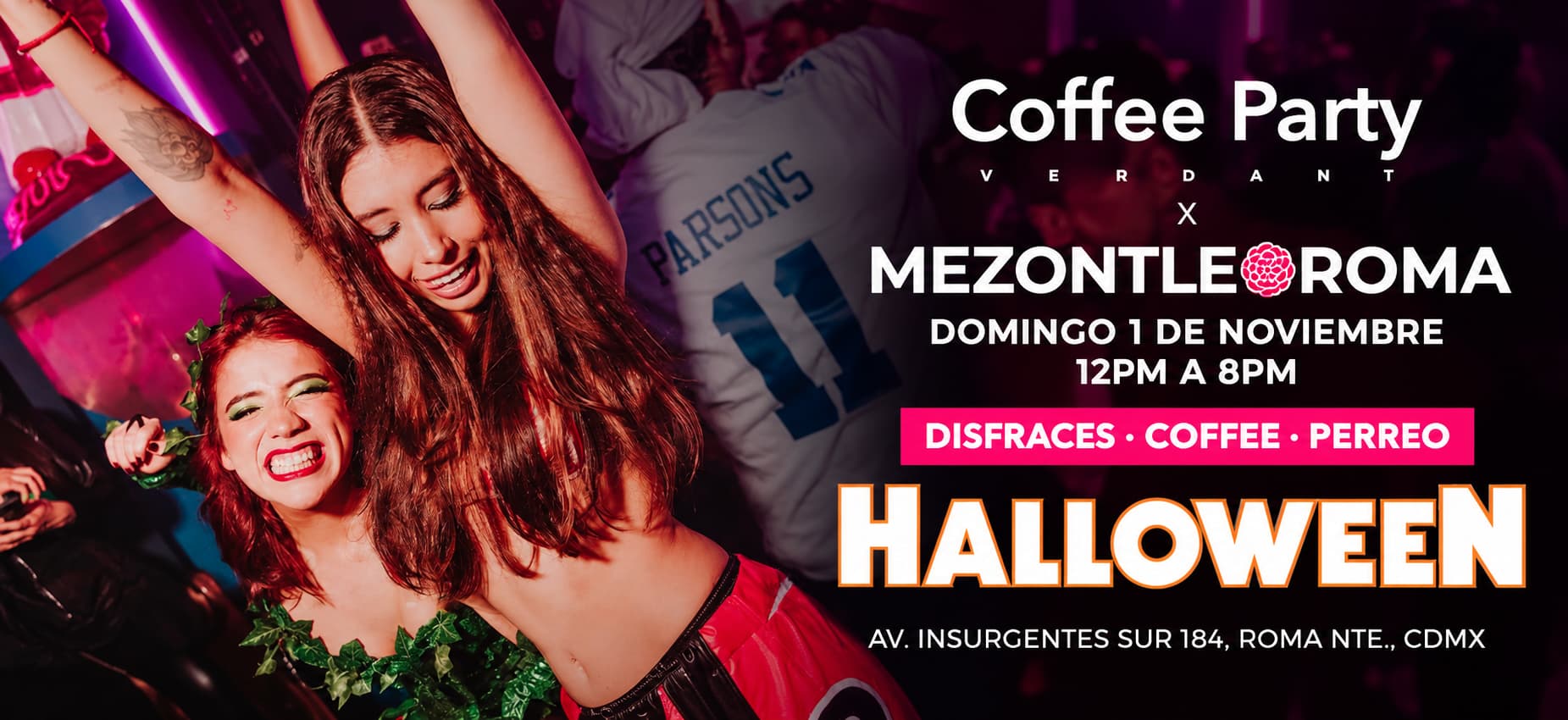 Coffee Party: Halloween en Mezontle