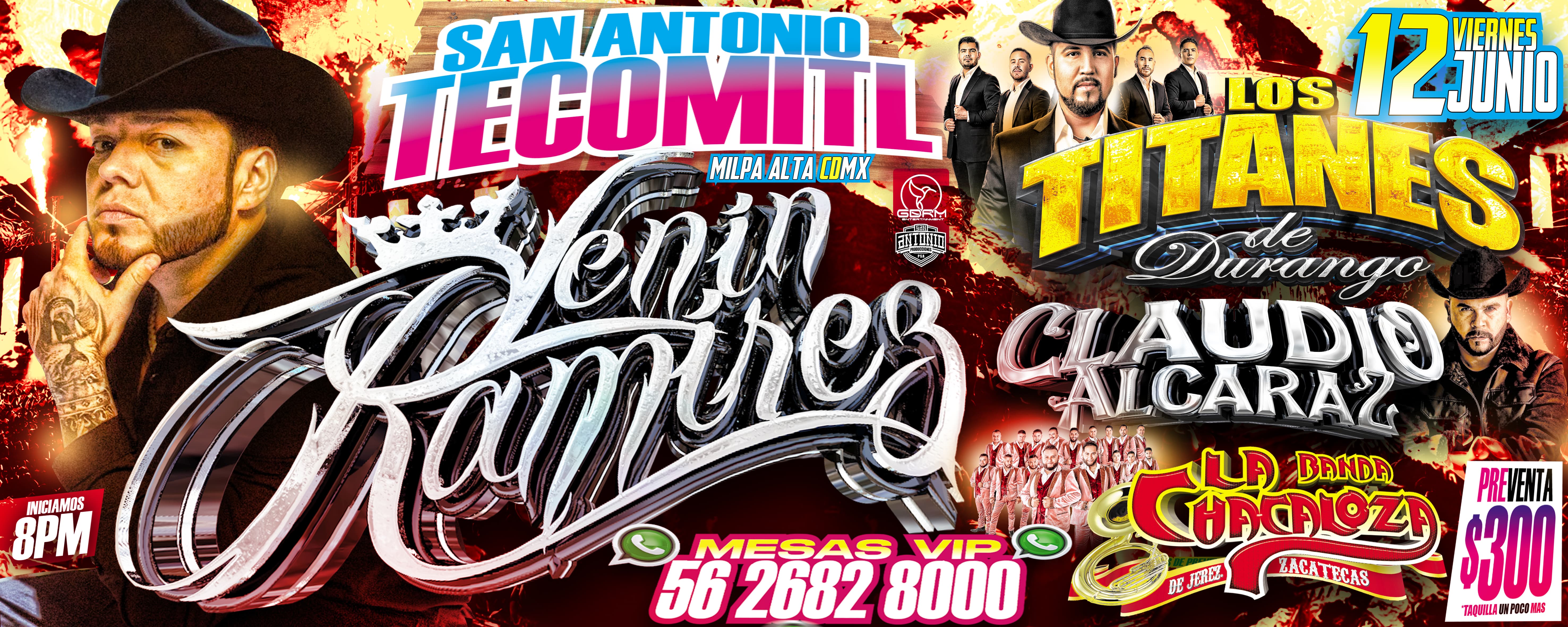 Lenin Ramirez Baile de Feria Anual