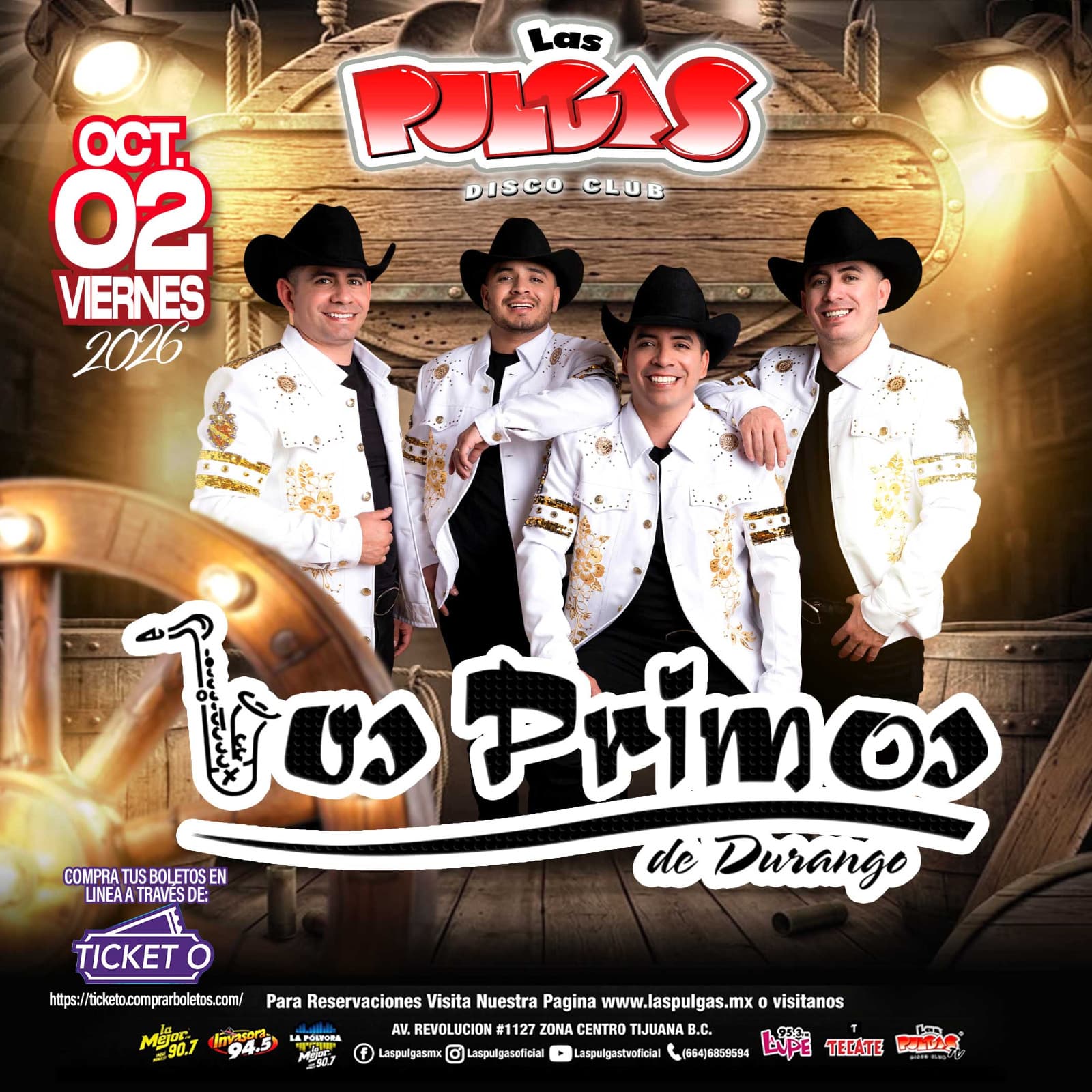 Los Primos de Durango en las Pulgas