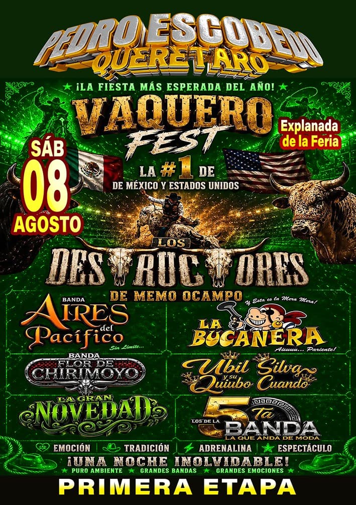 VAQUERO FEST 8 AGOSTO