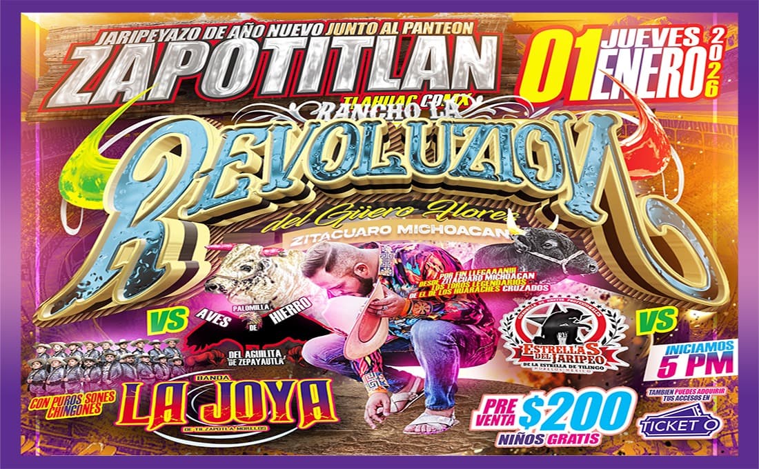 Jaripeyazo De Año Nuevo Rancho La Revoluzión