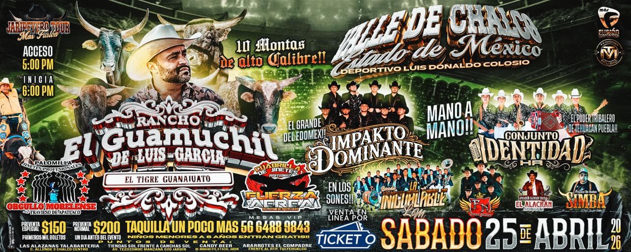 Jaripeo Rancho El Guamuchil de Luis Garcia