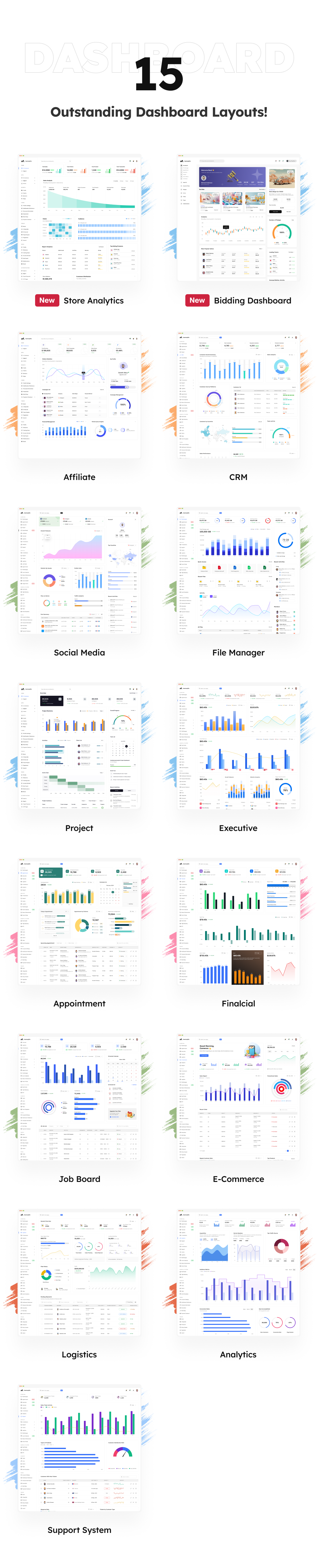 Isomorphic - React Admin Dashboard Template - 8