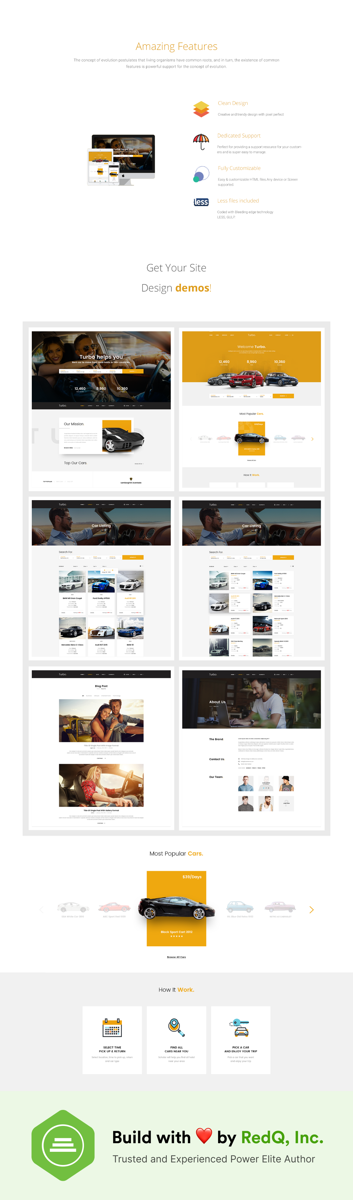 Turbo - Car Rental HTML Template - 1