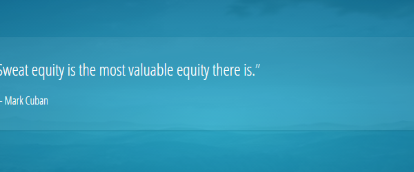 How to model sweat equity in a real estate deal