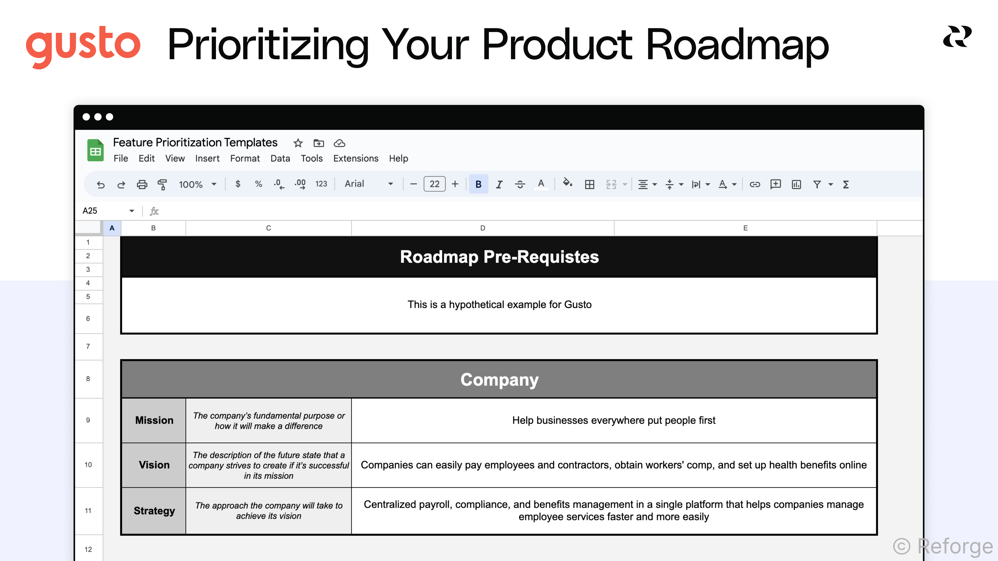 BONUS Feature Prioritization - Gusto Roadmap Case Study - Reforge