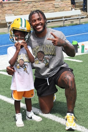 Photo of Player with Coach