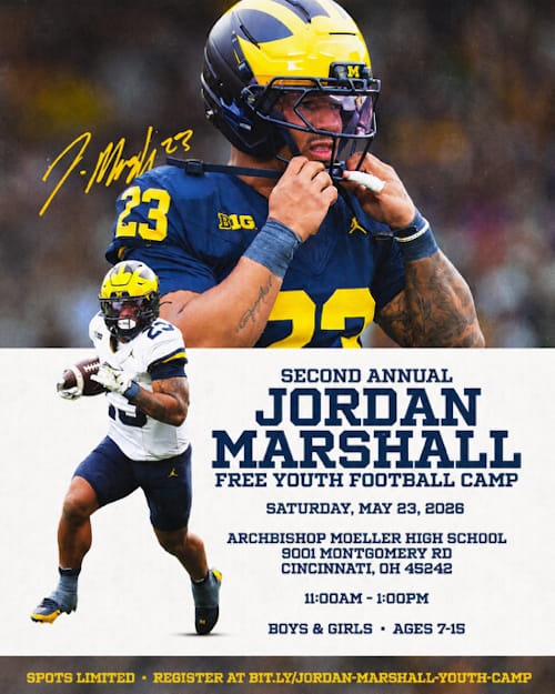 Jordan Marshall Free Youth Summer Camp Flyer