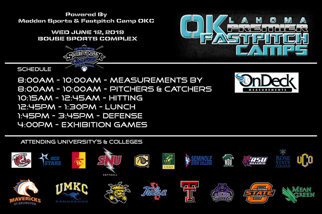 View OK Premier Fastpitch Camp Details